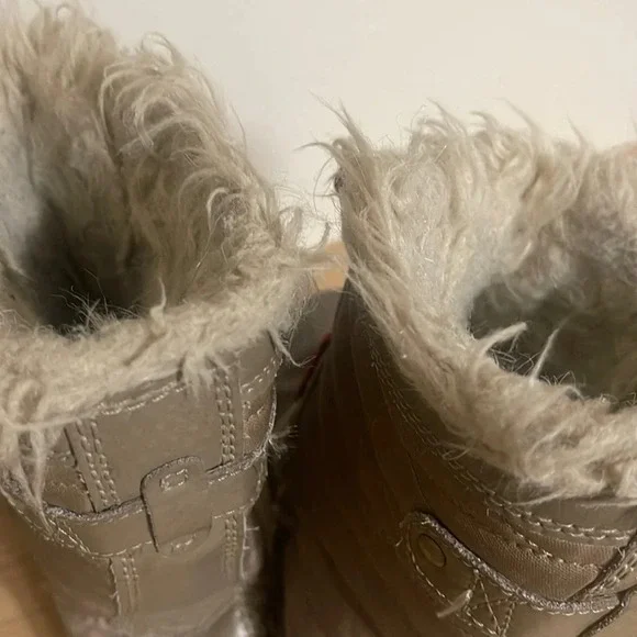 Sorel Tofino Size 7 Waterproof Winter snow rain Boots Tan Faux Fur - Picture 7 of 16